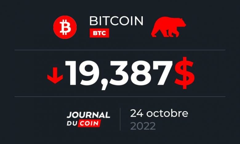 Bitcoin on October 24, 2022 - 12 winter months
